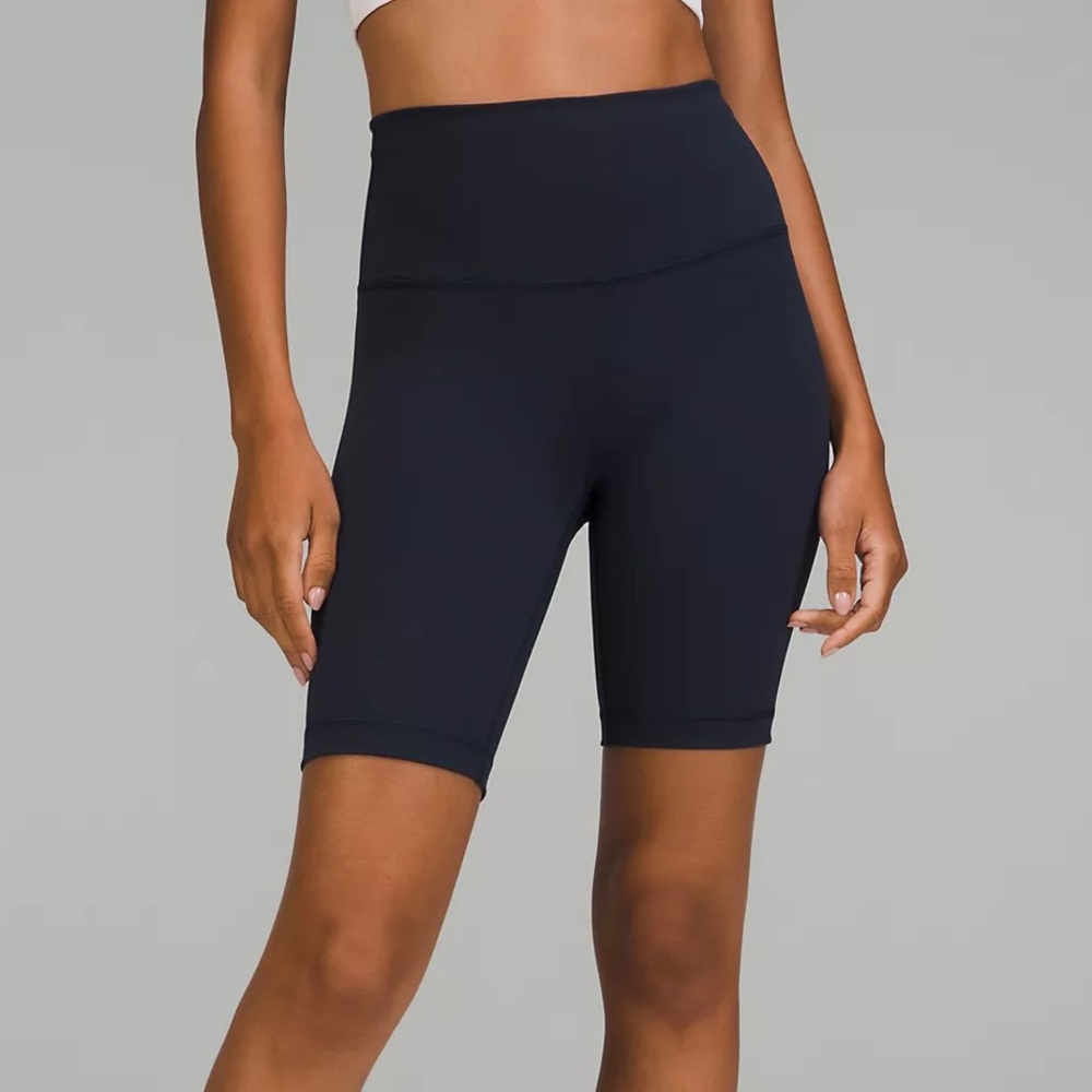 NWT Lululemon Wunder Train High-Rise Short 8" - True Navy - Picture 1 of 8